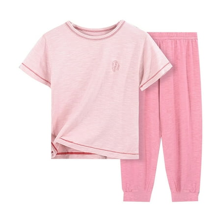 Children s Solid Color Short Sleeve T Shirt + Trousers Summer Daily Casual Home Clothes Kids Clothes
Children s Solid Color Short Sleeve T Shirt + Trousers Summer Daily Casual Home Clothes Kids Clothes