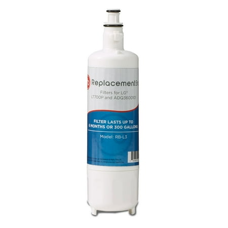 ReplacementBrand LG LT700P 46-9690 ADQ36006101 Comparable Refrigerator Water Filter
ReplacementBrand LG LT700P 46-9690 ADQ36006101 Comparable Refrigerator Water Filter