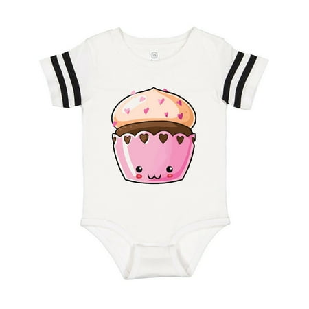 Inktastic Cute Smiling Chocolate Cupcake with Heart Sprinkles Gift Baby Boy or Baby Girl Bodysuit
Inktastic Cute Smiling Chocolate Cupcake with Heart Sprinkles Gift Baby Boy or Baby Girl Bodysuit