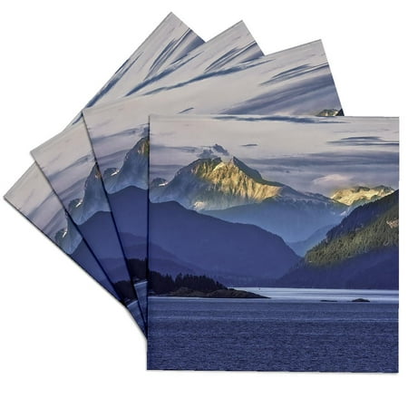 3dRose Mountain Peaks shine at sunset Set of 4 Ceramic Tile Coasters
3dRose Mountain Peaks shine at sunset Set of 4 Ceramic Tile Coasters