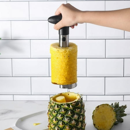 Pineapple Corer and Slicer tool - Stainless Steel Pineapple Cutting Creative Cut Pineapple Core Remover Kitchen Tool Fruit Core Separation Fruit Corer - Saves you Time 8 Pcs
Pineapple Corer and Slicer tool - Stainless Steel Pineapple Cutting Creative Cut Pineapple Core Remover Kitchen Tool Fruit Core Separation Fruit Corer - Saves you Time 8 Pcs