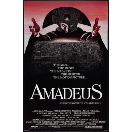 Amadeus Movie Poster 24inx36in Entertainment Decor