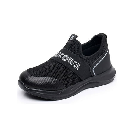 Zodanni Boys Lightweight Athletic Shoes Workout Breathable Slip-on Running Shoe Soft Low Top Black 7C
Zodanni Boys Lightweight Athletic Shoes Workout Breathable Slip-on Running Shoe Soft Low Top Black 7C