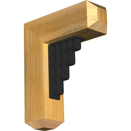 4 W x 13 1/2 D x 16 H Diane Craftsman Ironcrest Rough Sawn Bracket Western Red Cedar (2 W x 5 1/2 D x 8 H Iron Bracket)
4 W x 13 1/2 D x 16 H Diane Craftsman Ironcrest Rough Sawn Bracket Western Red Cedar (2 W x 5 1/2 D x 8 H Iron Bracket)