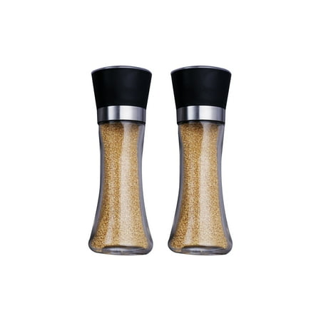 Yedhsi Grinders Stainless Steel Pepper Grinder Bottle Manual Grinder Bottle(High And Short 2 Piece Set)
Yedhsi Grinders Stainless Steel Pepper Grinder Bottle Manual Grinder Bottle(High And Short 2 Piece Set)