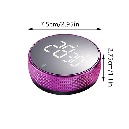 Uorcsa Premium LED Magnetic Attraction Tightarely Smart Timer Rotation Timer