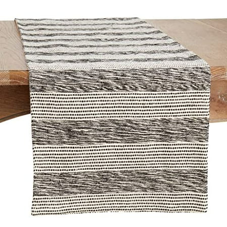 Fennco Styles Striped Design Cotton Table Runner 16 W x 72 L - Black & White Table Cover for Home Décor Dining Table Banquets Family Gathering and Special Events
Fennco Styles Striped Design Cotton Table Runner 16 W x 72 L - Black & White Table Cover for Home Décor Dining Table Banquets Family Gathering and Special Events