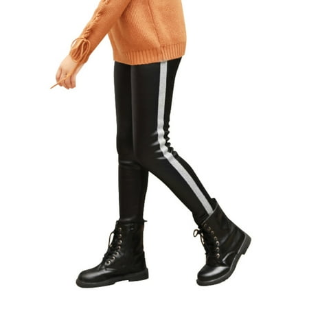 SYNPOS 2-12T Girls Faux Leather Leggings Footless Thick Fleece Lined Stretch Skinny Legging Pants
SYNPOS 2-12T Girls Faux Leather Leggings Footless Thick Fleece Lined Stretch Skinny Legging Pants