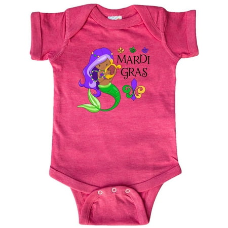 Inktastic Mardi Gras mermaid with harp and beads Gift Baby Boy or Baby Girl Bodysuit
Inktastic Mardi Gras mermaid with harp and beads Gift Baby Boy or Baby Girl Bodysuit