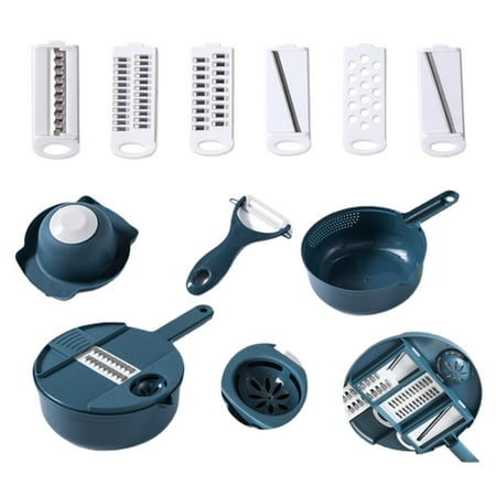 UDIYO Vegetable Chopper 1 Set Manual Detachable Vegetable Chopper ABS Bailer Colander Food Chopper for Slicing
UDIYO Vegetable Chopper 1 Set Manual Detachable Vegetable Chopper ABS Bailer Colander Food Chopper for Slicing
