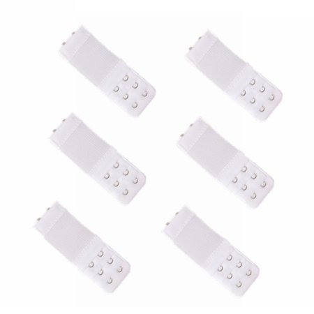 6Pcs 2 Hook Bra Extender for Womens Elastic Bra Extension Strap Clip Expander Underwear Adjustable Belt Buckle Band
6Pcs 2 Hook Bra Extender for Womens Elastic Bra Extension Strap Clip Expander Underwear Adjustable Belt Buckle Band