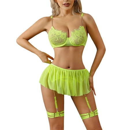 Women s Exotic Lingerie Metal Chain Lace Bra With Steel Ring Leg Girth Underwear Set Four Color 3 PCS Set Nightwear Bra For Women
Women s Exotic Lingerie Metal Chain Lace Bra With Steel Ring Leg Girth Underwear Set Four Color 3 PCS Set Nightwear Bra For Women