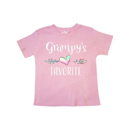 Inktastic Grampys Favorite- Heart Grandchild Gift Toddler Boy or Toddler Girl T-Shirt
Inktastic Grampys Favorite- Heart Grandchild Gift Toddler Boy or Toddler Girl T-Shirt