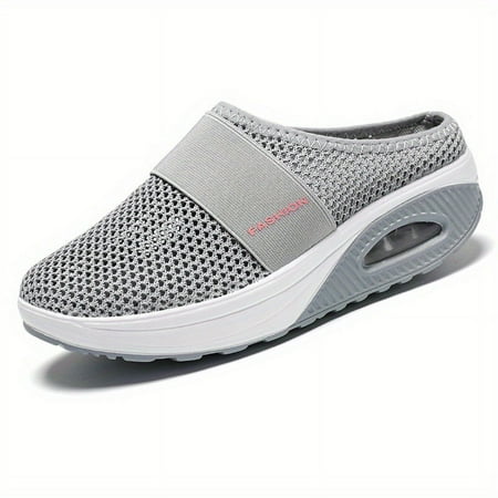 Women s Flying Woven Mesh Sandals Casual Air Cushion Sole Mules Breathable & Lightweight Mule Sneakers
Women s Flying Woven Mesh Sandals Casual Air Cushion Sole Mules Breathable & Lightweight Mule Sneakers