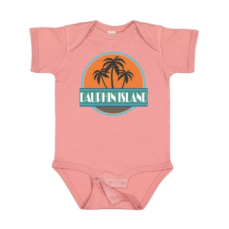 Inktastic Dauphin Island Alabama Vacation Gift Baby Boy or Baby Girl Bodysuit