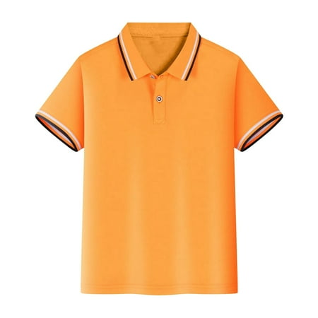 Boys Girls Kids Solid Color Button Down Comfortable Fabric T Shirt Lapel Short Sleeved Top
Boys Girls Kids Solid Color Button Down Comfortable Fabric T Shirt Lapel Short Sleeved Top