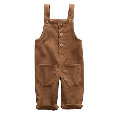 Licupiee Toddler Baby Boy Girl Corduroy Overalls Solid Suspender Bib Pants One-Piece Strap Jumpsuit Pocket Fall Winter Outfit
Licupiee Toddler Baby Boy Girl Corduroy Overalls Solid Suspender Bib Pants One-Piece Strap Jumpsuit Pocket Fall Winter Outfit