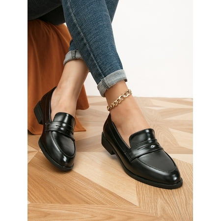 Minimalist Flat Penny Loafers Women‘s Footwear