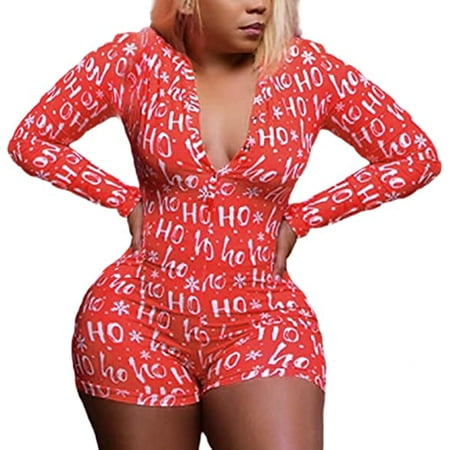 Pudcoco Women s Sexy Long Sleeve Short Jumpsuit Button Down V Neck One Piece Bodysuit Club Tank Romper Overall Pajama
Pudcoco Women s Sexy Long Sleeve Short Jumpsuit Button Down V Neck One Piece Bodysuit Club Tank Romper Overall Pajama