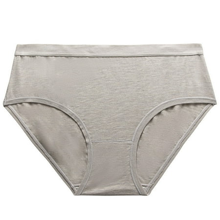 Guzom Underwear for Women Low Rise Hipster Cheeky Comfort Stretch Ladies Seamless Briefs- Gray Size L
Guzom Underwear for Women Low Rise Hipster Cheeky Comfort Stretch Ladies Seamless Briefs- Gray Size L