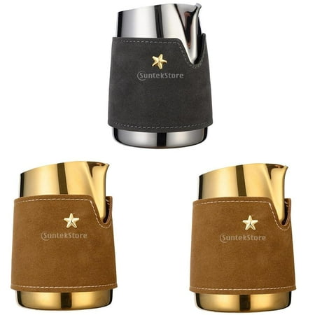 3 of pack Stainless Milk Frothing Espresso Latte Making Coffee
3 of pack Stainless Milk Frothing Espresso Latte Making Coffee