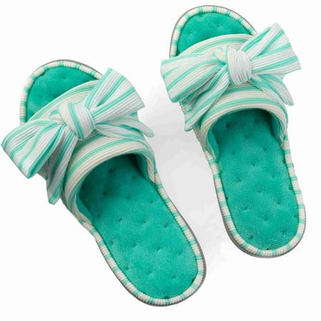 Women‘s Kawaii Striped Bowknot Slides Shoes Open Toe Non-slip Memory Foam Slippers Indoor Rubber Sole Slides
Women‘s Kawaii Striped Bowknot Slides Shoes Open Toe Non-slip Memory Foam Slippers Indoor Rubber Sole Slides