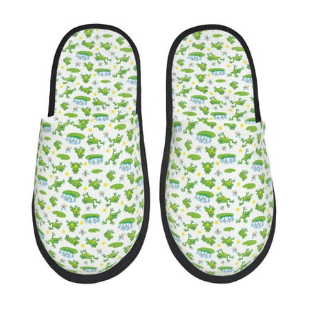 Yiaed Frogs Jumping Print Unisex House Slippers Slip on Warm Shoes Indoor Outdoor with Anti-slip sole-Medium
Yiaed Frogs Jumping Print Unisex House Slippers Slip on Warm Shoes Indoor Outdoor with Anti-slip sole-Medium