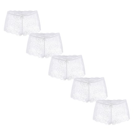 Womens Underwear Brief Ladies Ultra Soft Seamless Bikini Assorted Boxer Lace Panties5PC
Womens Underwear Brief Ladies Ultra Soft Seamless Bikini Assorted Boxer Lace Panties5PC