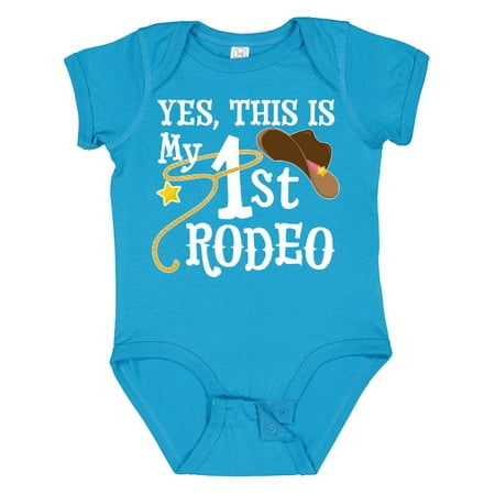 Inktastic Yes This is My 1st Rodeo- Cowboy Hat and Lasso Gift Baby Boy or Baby Girl Bodysuit
Inktastic Yes This is My 1st Rodeo- Cowboy Hat and Lasso Gift Baby Boy or Baby Girl Bodysuit