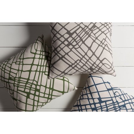 Decorative Pine 22-inch Poly or Down Filled Throw Pillow