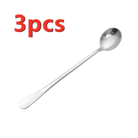 6pcs Stainless Steel Coffee Spoons Long Handle Tea Spoons Ice Cream Dessert Sundae Spoons Cutlery Drinking Tableware Kitchen
6pcs Stainless Steel Coffee Spoons Long Handle Tea Spoons Ice Cream Dessert Sundae Spoons Cutlery Drinking Tableware Kitchen