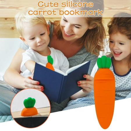 Krqap Book Markers For Women Cute Silicone Carrot Bookmark Creative Cartoon Student Reading Bookmark Bookmarks
Krqap Book Markers For Women Cute Silicone Carrot Bookmark Creative Cartoon Student Reading Bookmark Bookmarks