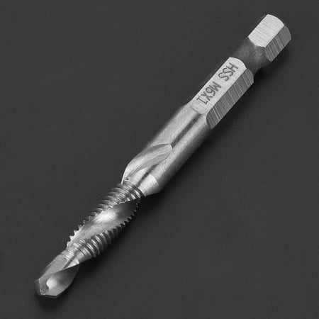 Silver 1pcs HSS Hex Shank Tap Thread Tap Bit Iron Drilling For Inner Chip Removal Tapping
Silver 1pcs HSS Hex Shank Tap Thread Tap Bit Iron Drilling For Inner Chip Removal Tapping