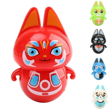 HEVIRGO Tumbler Toys 5Pcs Baby Tumbler Toy Cartoon Design Educational Colorful Kids Fox Tumbler Toy for Child
HEVIRGO Tumbler Toys 5Pcs Baby Tumbler Toy Cartoon Design Educational Colorful Kids Fox Tumbler Toy for Child