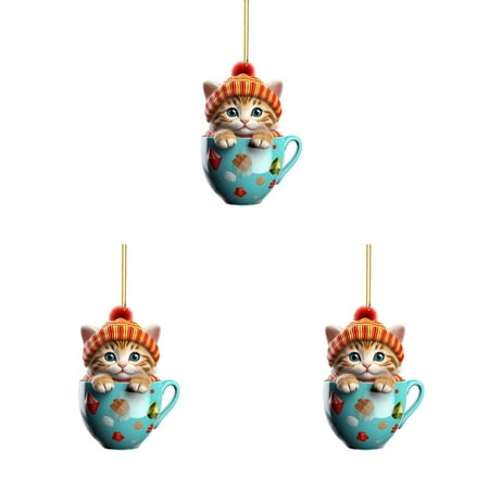 Scarf Wearing Sweet Cup Cat Decorative Pendant Indoor Decorative Pendant Fun Acrylic Pendant Christmas Decorations Lamp Chain Replacement Garland for Chandelier 100ft 12 Ft Garland Battery
Scarf Wearing Sweet Cup Cat Decorative Pendant Indoor Decorative Pendant Fun Acrylic Pendant Christmas Decorations Lamp Chain Replacement Garland for Chandelier 100ft 12 Ft Garland Battery