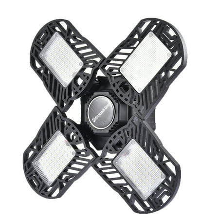 Gecorid LED Garage Light Deformable Lamp Indoor Light with 4 Adjustable Panels for Warehouse Bar Basement and More
Gecorid LED Garage Light Deformable Lamp Indoor Light with 4 Adjustable Panels for Warehouse Bar Basement and More