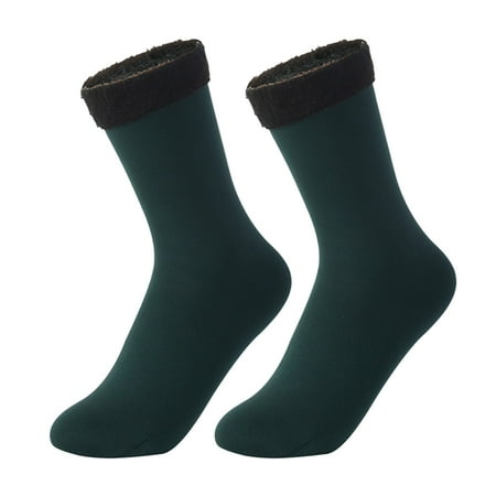 SHUWND 1pair Winter Warm Snow Socks Plus Velvet Breathable Floor Stockings (Dark Green)
SHUWND 1pair Winter Warm Snow Socks Plus Velvet Breathable Floor Stockings (Dark Green)