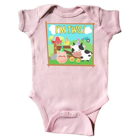Inktastic I m Two! Farm Animals Wearing Birthday Party Hats Gift Baby Boy or Baby Girl Bodysuit
Inktastic I m Two! Farm Animals Wearing Birthday Party Hats Gift Baby Boy or Baby Girl Bodysuit