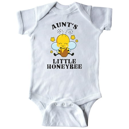 Inktastic Cute Bee Aunt s Little Honeybee with Stars Gift Baby Boy or Baby Girl Bodysuit 
Inktastic Cute Bee Aunt s Little Honeybee with Stars Gift Baby Boy or Baby Girl Bodysuit