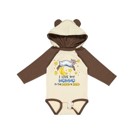 Inktastic I Love My Nonno to the Moon and Back Cute Sheep Gift Baby Boy or Baby Girl Long Sleeve Bodysuit
Inktastic I Love My Nonno to the Moon and Back Cute Sheep Gift Baby Boy or Baby Girl Long Sleeve Bodysuit