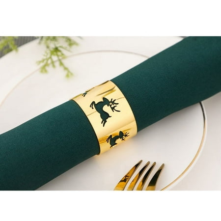 3pcs Hollow Reindeer Napkin Rings Deer Napkin Ring Holder Serviette Napkin Buckle
3pcs Hollow Reindeer Napkin Rings Deer Napkin Ring Holder Serviette Napkin Buckle
