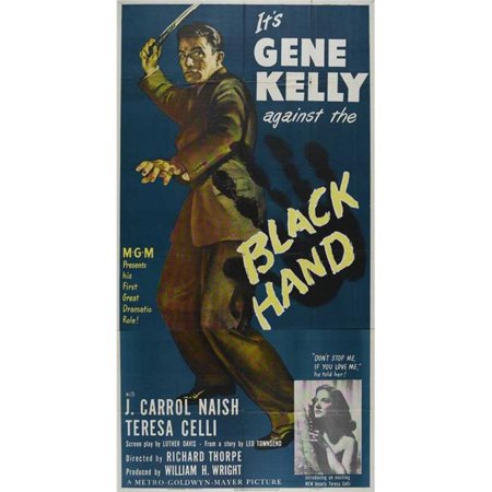 Posterazzi MOVEJ6170 Black Hand Movie Poster - 27 x 40 in.