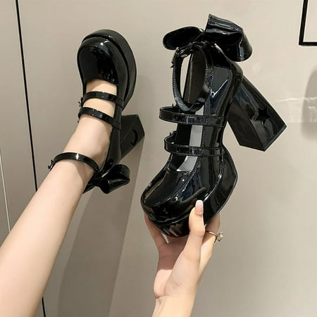 High Heels Shoes Women‘s Mary Jane Shoes Women‘s Chunky Heel Spring and Autumn Star Moon Niche Sweet Cool Spice Girls Punk Shoes
High Heels Shoes Women‘s Mary Jane Shoes Women‘s Chunky Heel Spring and Autumn Star Moon Niche Sweet Cool Spice Girls Punk Shoes