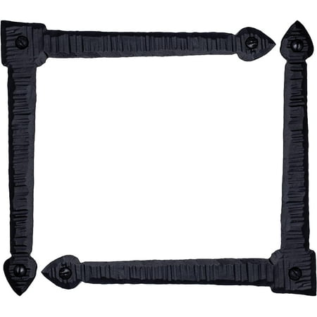 2 Pack 6 inch Decorative Corner Brackets Black L Bracket Decorative Corner Brackets Flat Angle Bracket Barn Door Ornamental Brackets The Colonial Series by
2 Pack 6 inch Decorative Corner Brackets Black L Bracket Decorative Corner Brackets Flat Angle Bracket Barn Door Ornamental Brackets The Colonial Series by