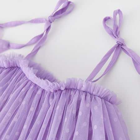 Aayomet Baby Girl Clothes Toddler Girls Sleeveless Dot Prints Tulle Princess Dress Dance Party Dresses Clothes Purple 3-4 Years
Aayomet Baby Girl Clothes Toddler Girls Sleeveless Dot Prints Tulle Princess Dress Dance Party Dresses Clothes Purple 3-4 Years