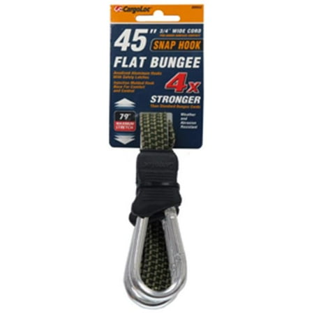 Cargo Lock CK89953 45 in. Snap-Hooks - Flat Cord Bungee