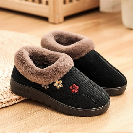 Gubotare Womens House Slippers Slippers Womens Ladies Slim Fit Fluffy Red House Shoes Black 8.5
Gubotare Womens House Slippers Slippers Womens Ladies Slim Fit Fluffy Red House Shoes Black 8.5
