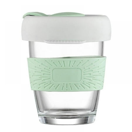 11.8oz/350ml Glass Reusable Coffee Cup Portable Milk Cup Glass Travel Mug with Lid
11.8oz/350ml Glass Reusable Coffee Cup Portable Milk Cup Glass Travel Mug with Lid