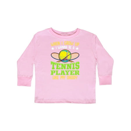 Inktastic Future Tennis Player Like Daddy Gift Toddler Boy or Toddler Girl Long Sleeve T-Shirt
Inktastic Future Tennis Player Like Daddy Gift Toddler Boy or Toddler Girl Long Sleeve T-Shirt