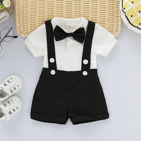 Hunpta Baby Solid Infant Suspenders Shorts Set Strap Outfits Boys Gentleman Romper Boys Outfits&Set
Hunpta Baby Solid Infant Suspenders Shorts Set Strap Outfits Boys Gentleman Romper Boys Outfits&Set